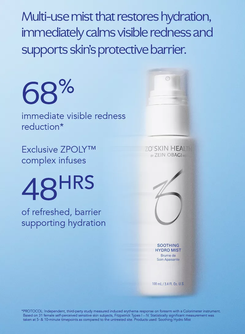 Soothing Hydro Mist | ZO Skin Health, Inc. Soothing Hydro Mist | ZO Skin Health, Inc.